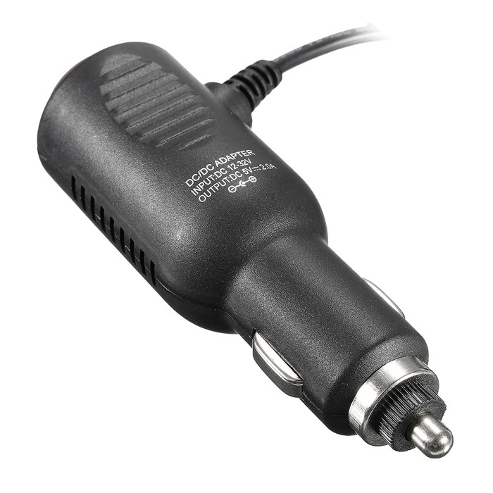 5V/2A Mini USB Auto Car Charger Cable DC Adapter for GPS car DVR