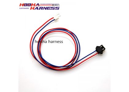 JST SND series connector 2P-SND custom wire harness assembly