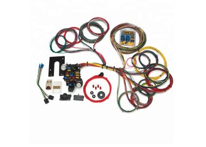 How to make a complex chassis wire harness?
