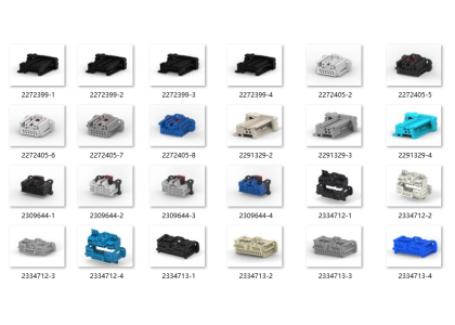 TE MQS Connector Generation 50 Series, Custom Wire Harness Assembly