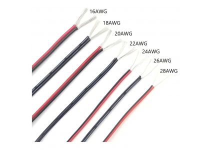 UL2468 Elecreic PVC Ribbon Cable, 300V 80℃ 16 to 32 AWG