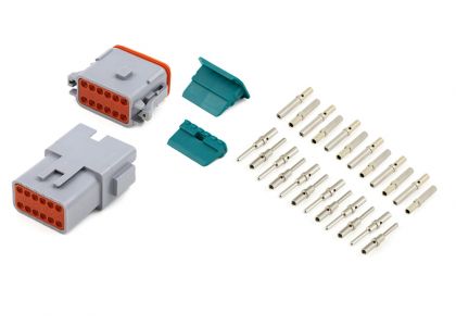 Amphenol AT 12P Connector, Custom Wire Harness Manufacturer