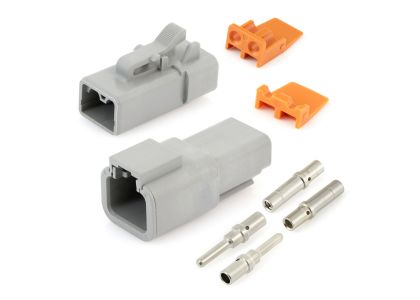 Amphenol ATP 2P Connector, Custom Wire Harness Manufacturer