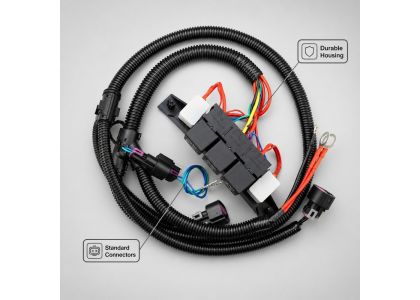 Cooling Fan Wiring Harness, China Custom Assembly Manufacturer