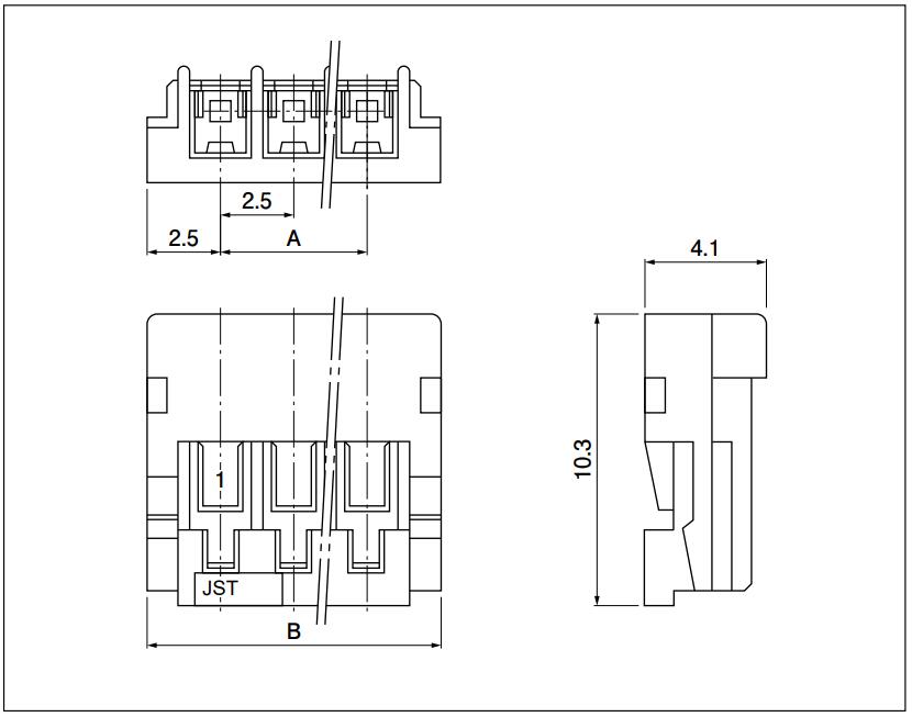 JST HR connector