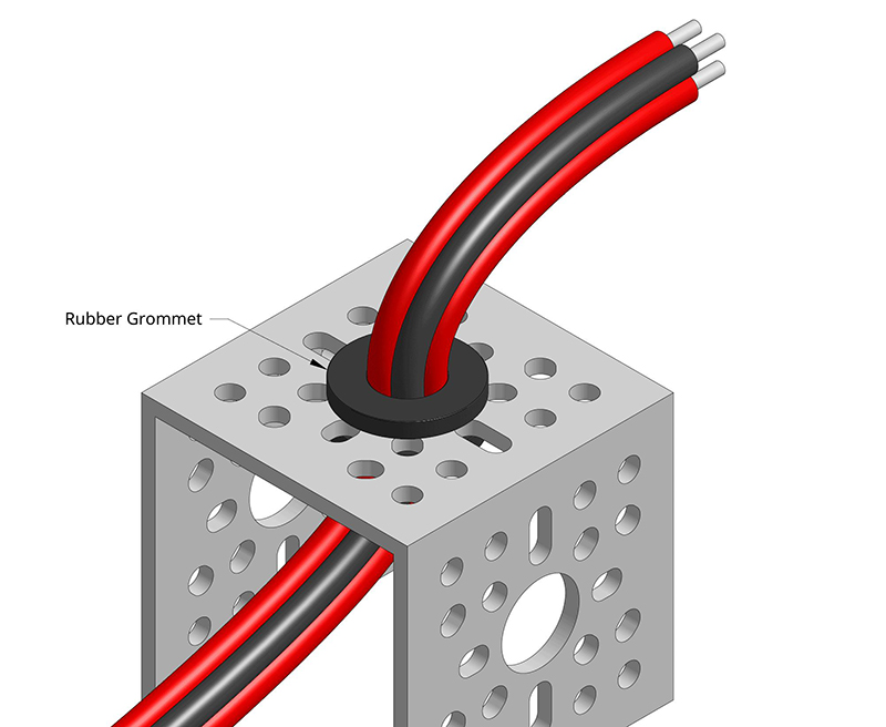 Edge Grommets for wire harness