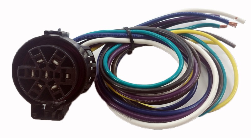 7 way trailer wire harness