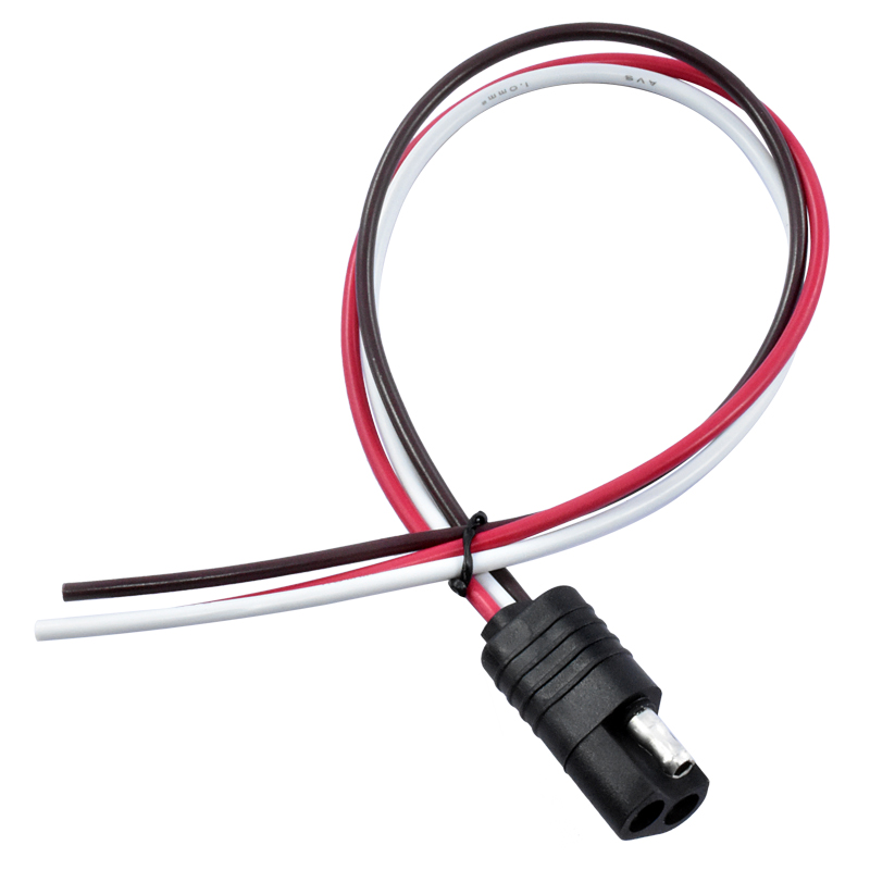 triangle shape 3-wire Pigtail for Trailer