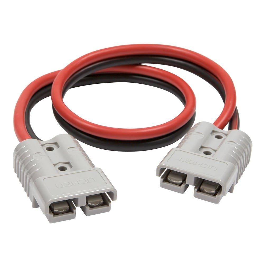 50A Battery Cables For Forklift Connectors With Anderson Connectors
