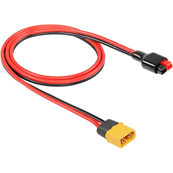 Anderson PP45 to Male XT90 battery cable