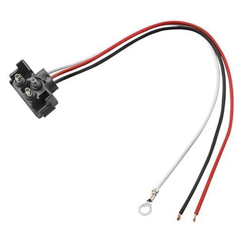 Right Angle 3-wire Pigtail for Sealed Trailer