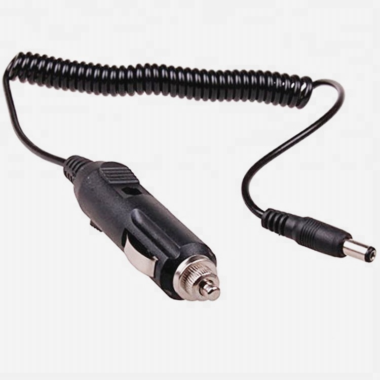 cigarette lighter with DC power plug right angle