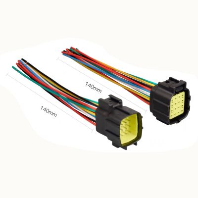 16 Pin male and female wiring
