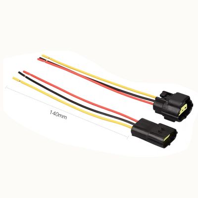 3 Pin male and female wiring