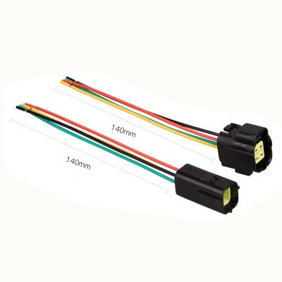 4 Pin male and female wiring