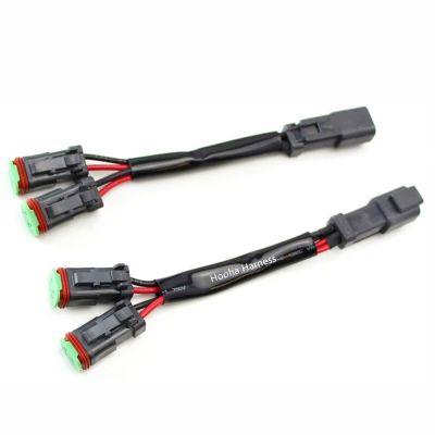 Y-Shape Dual Outputs Deutsch DT DTP Adapters Connectors
