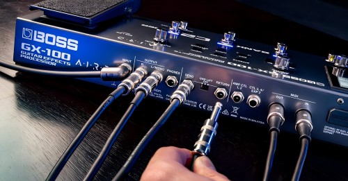 audio device using GX connector cable