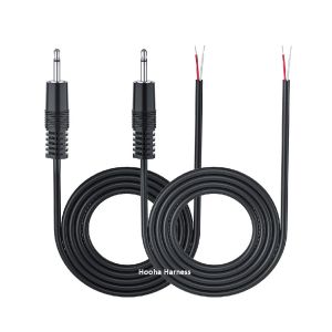 3.5mm Mini Mono Plug to Bare Wire