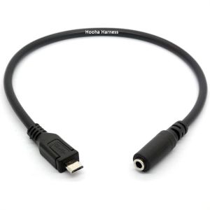 Micro USB to 3.5 mm Female Audio Cable