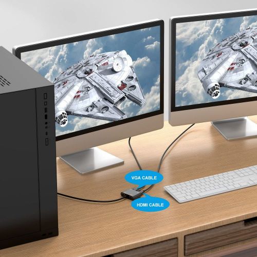 VGA to VGA and HDMI Cable for monitor