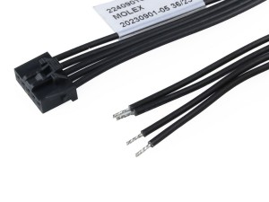 Molex KK Plus 5P to tinned Wire Harness