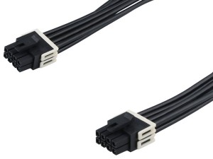 Micro-Fit+ 8P Black Female to Female Cable Assembly
