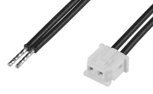Molex Micro-Latch Connector 2P wire harness