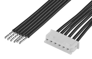 Molex Micro-Latch Connector 6P wire harness