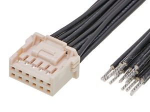 Molex 5016461200 12P to open end wire harness