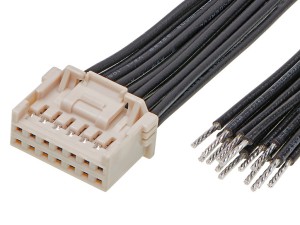 Molex 5016461400 14P to open end wire harness