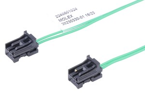 Molex Mini50 Connector 2P wire harness