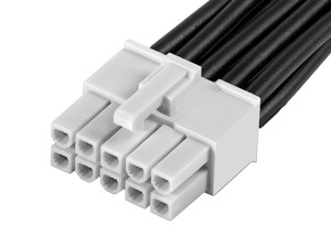 Mini-Fit Jr. Connector 10P male dual row wire harness