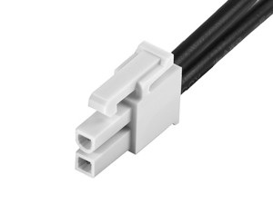 Mini-Fit Jr. Connector 2P male dual row wire harness