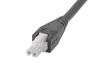Mini-Fit Jr. Connector 2P male overmold cable assembly