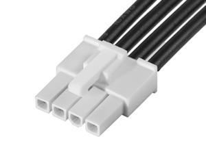 Mini-Fit Jr. Connector 4P male wire harness
