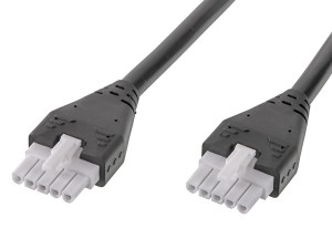 Mini-Fit Jr. Connector 5P male overmold cable assembly