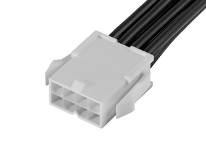 Mini-Fit Jr. Connector 8P female dual row wire harness