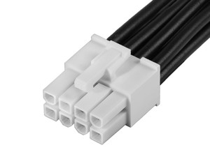 Mini-Fit Jr. Connector 8P male dual row wire harness
