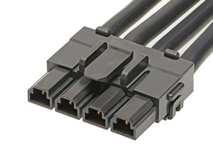 Molex Mini-Fit Sr. Connector 4P Wire Harness