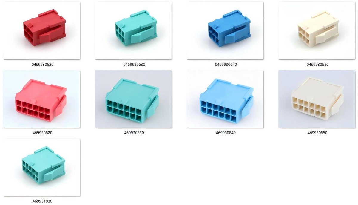 Molex Mini-Fit Versa Color Connector