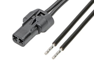Molex Mizu-P25 Waterproof Connector 2P Male Cable Assembly