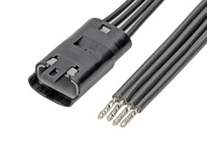 Molex Mizu-P25 Waterproof Connector 4P Female Cable Assembly
