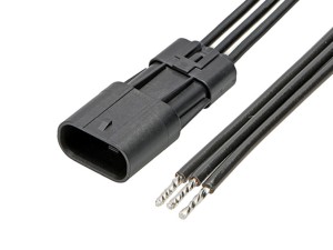 Molex Squba Connector Sealed 3.6mm pitch 3P Male Cable Assembly