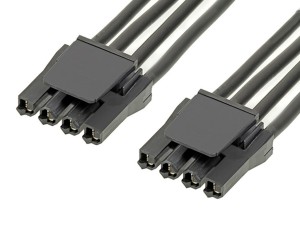 Molex Super Sabre Connector 4P Wire Harness