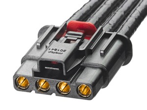 MultiCat High-Power 4P Female Connector Cable Assembly