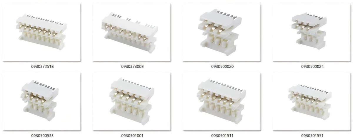Molex RAST 2.5 Connectors