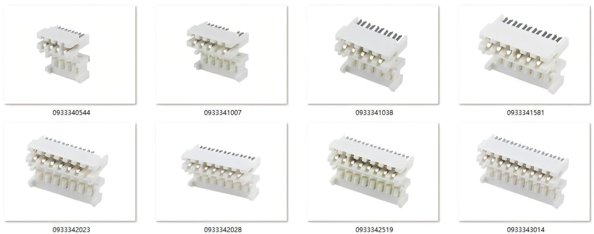 Molex RAST 2.5 Connectors