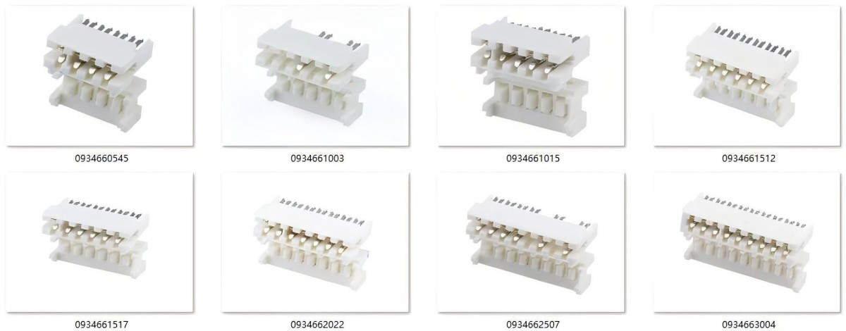 Molex RAST 2.5 Connectors