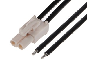 Molex Standard .093 Connector 2P Male Cable Assembly