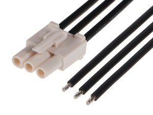 Molex Standard .093 Connector 3P Male Cable Assembly